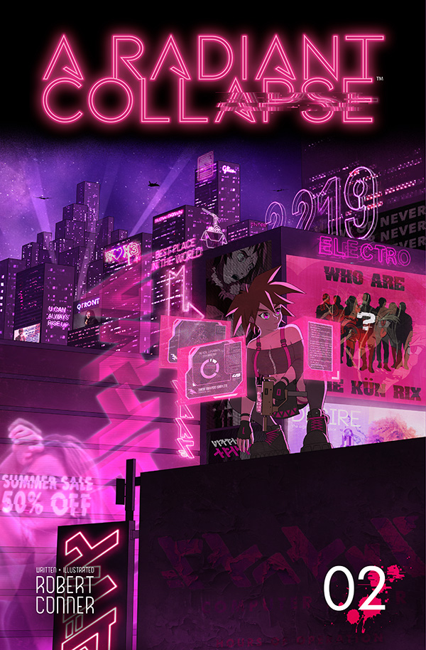 a radiant collapse chapter two cover
